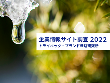 企業情報サイト調査2022　1位は4年連続サントリー、2位のヤマハが躍進　自社のパーパスや、サステナブルな取り組みを効果的に伝えるサイトが高評価