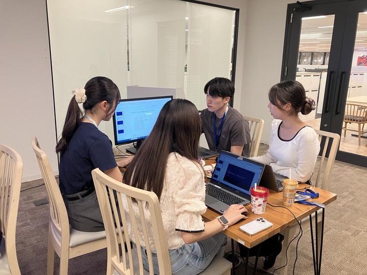 オフラインでの開催は社内交流が深まります！
