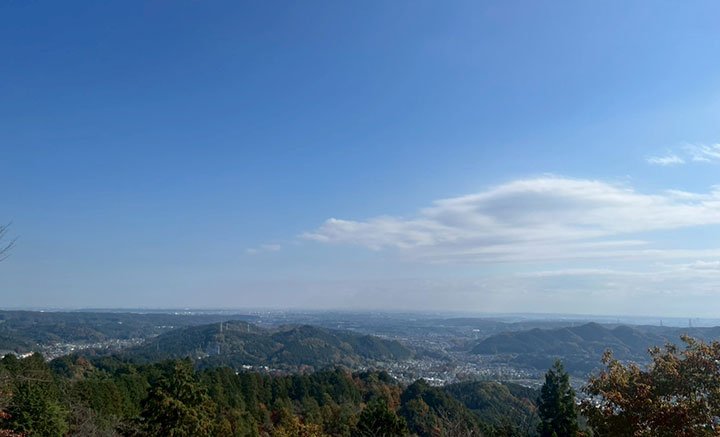 金比羅公園展望台からの眺め