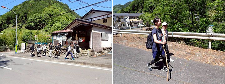 登山口までの道のり