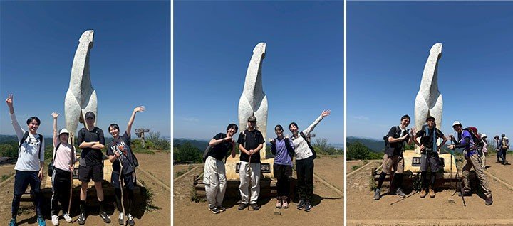 全員での集合写真以外に、同期別にも撮りました